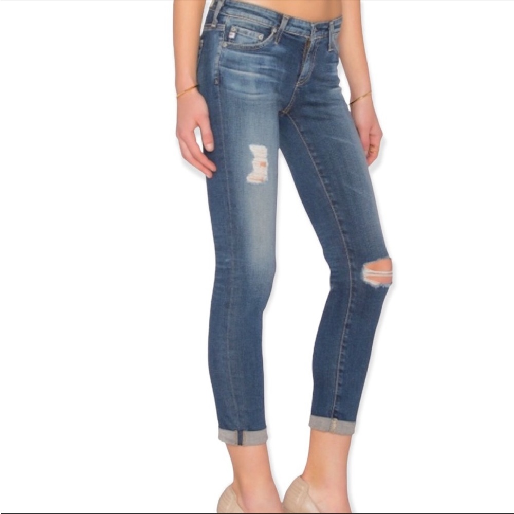 AG Adriano Goldschmied “The Stilt Roll-Up / Cigarette Roll-Up” Jeans